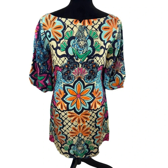 Lilly Pulitzer Lilly Palooza Sandpiper Silk Mini Dress - Picture 4 of 7